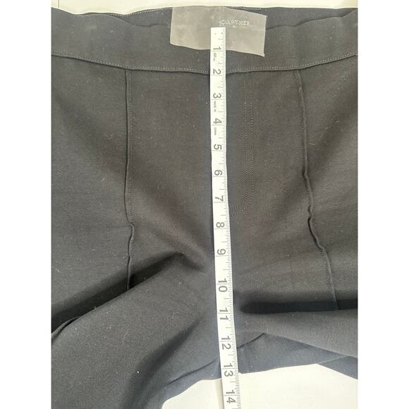 NYDJ Sculpt-Her Black Flare Leg Pants Pull On Ponte Office Workwear Business M - Picture 8 of 9